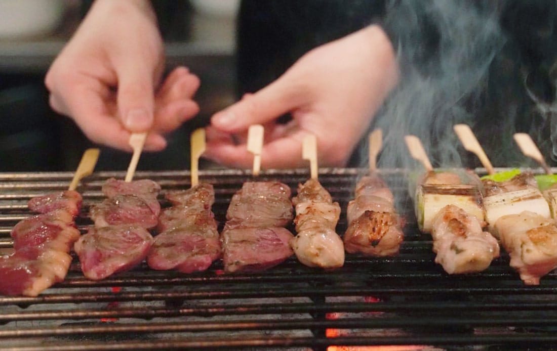 焼き鳥を美味しく焼く